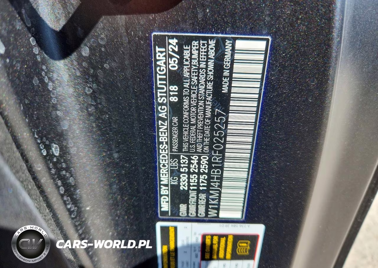 2024 Mercedes-Benz Cle 300 4Matic VIN:W1KMJ4HB1RF025257 - 13