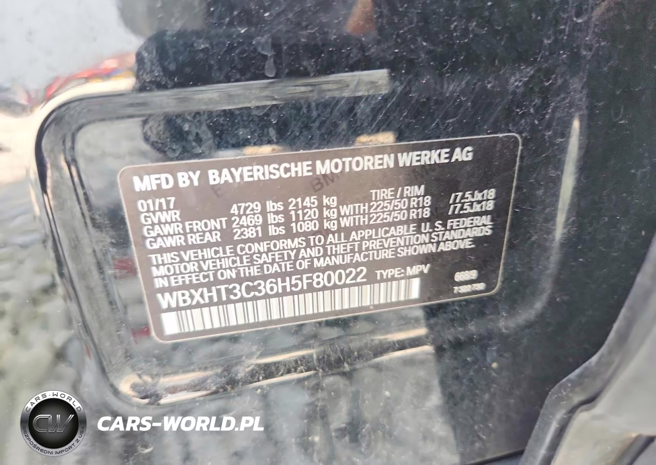 2017 BMW X1 xDrive28I VIN:WBXHT3C36H5F80022 - 13