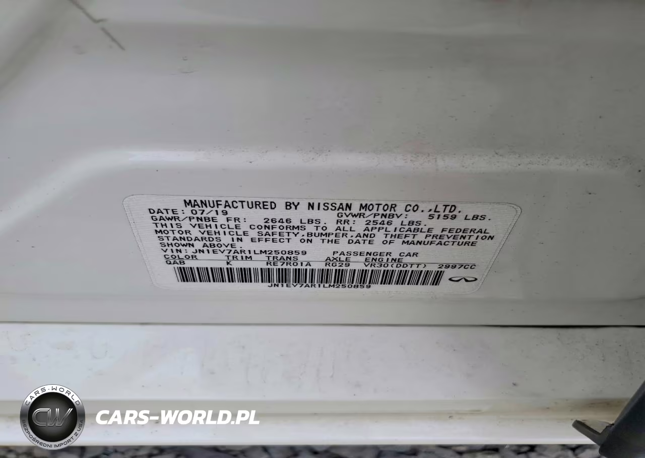 2020 Infiniti Q50 3.0T Luxe VIN:JN1EV7AR1LM250859 - 13