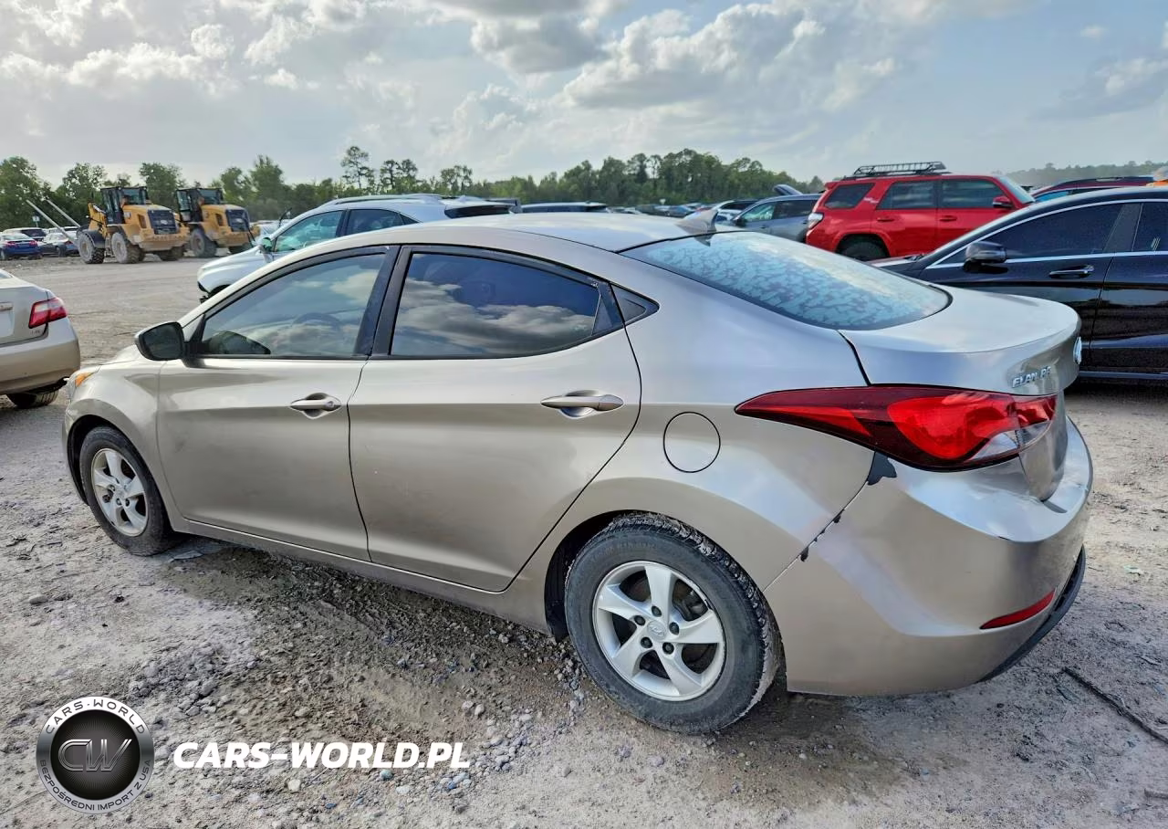 2015 Hyundai Elantra Se VIN:5NPDH4AE6FH565702 - 2