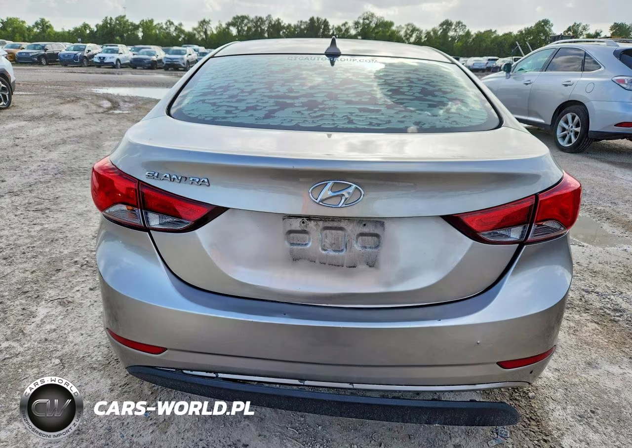 2015 Hyundai Elantra Se VIN:5NPDH4AE6FH565702 - 6