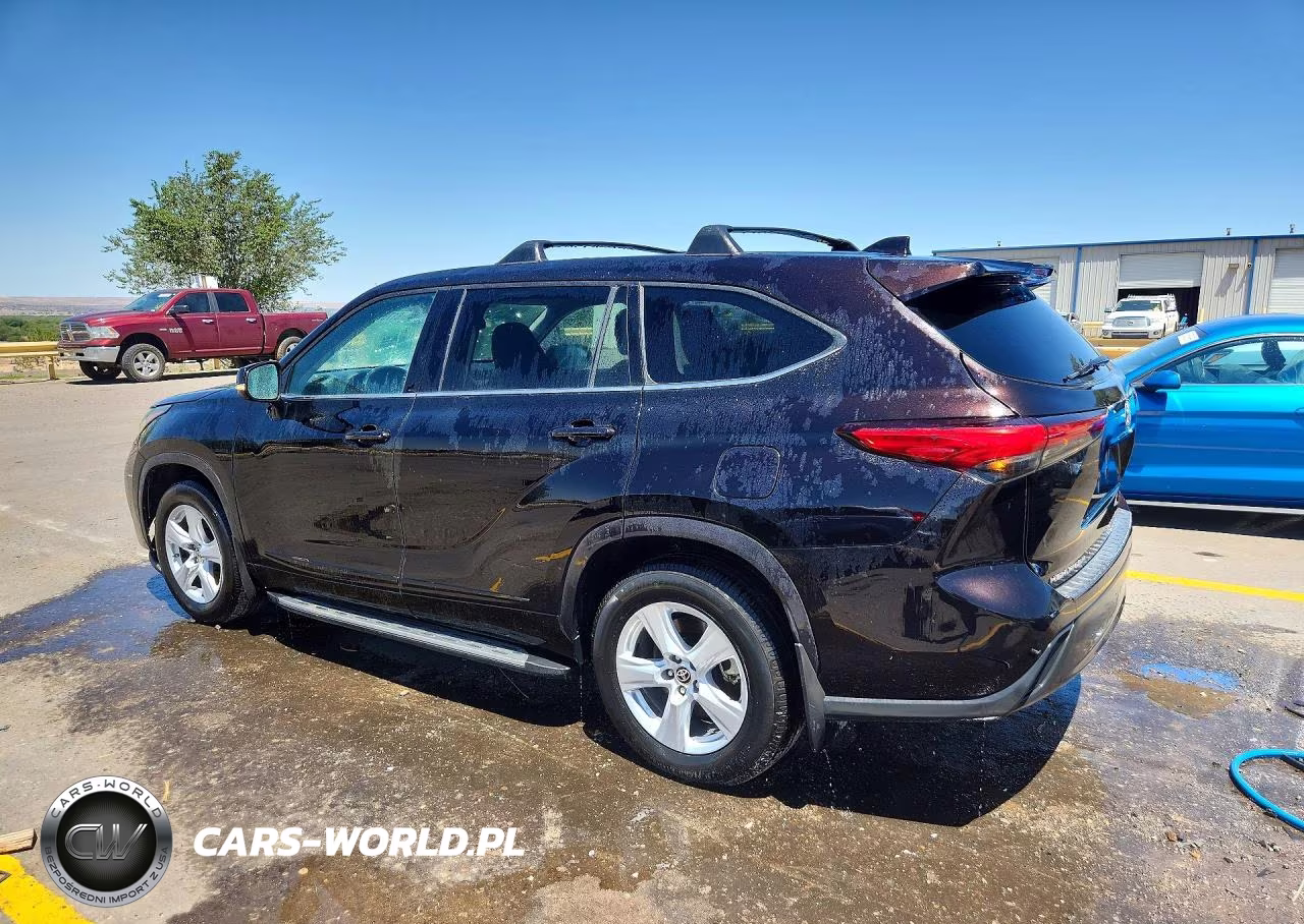 2021 Toyota Highlander Le VIN:5TDZZRAH2MS078384 - 2