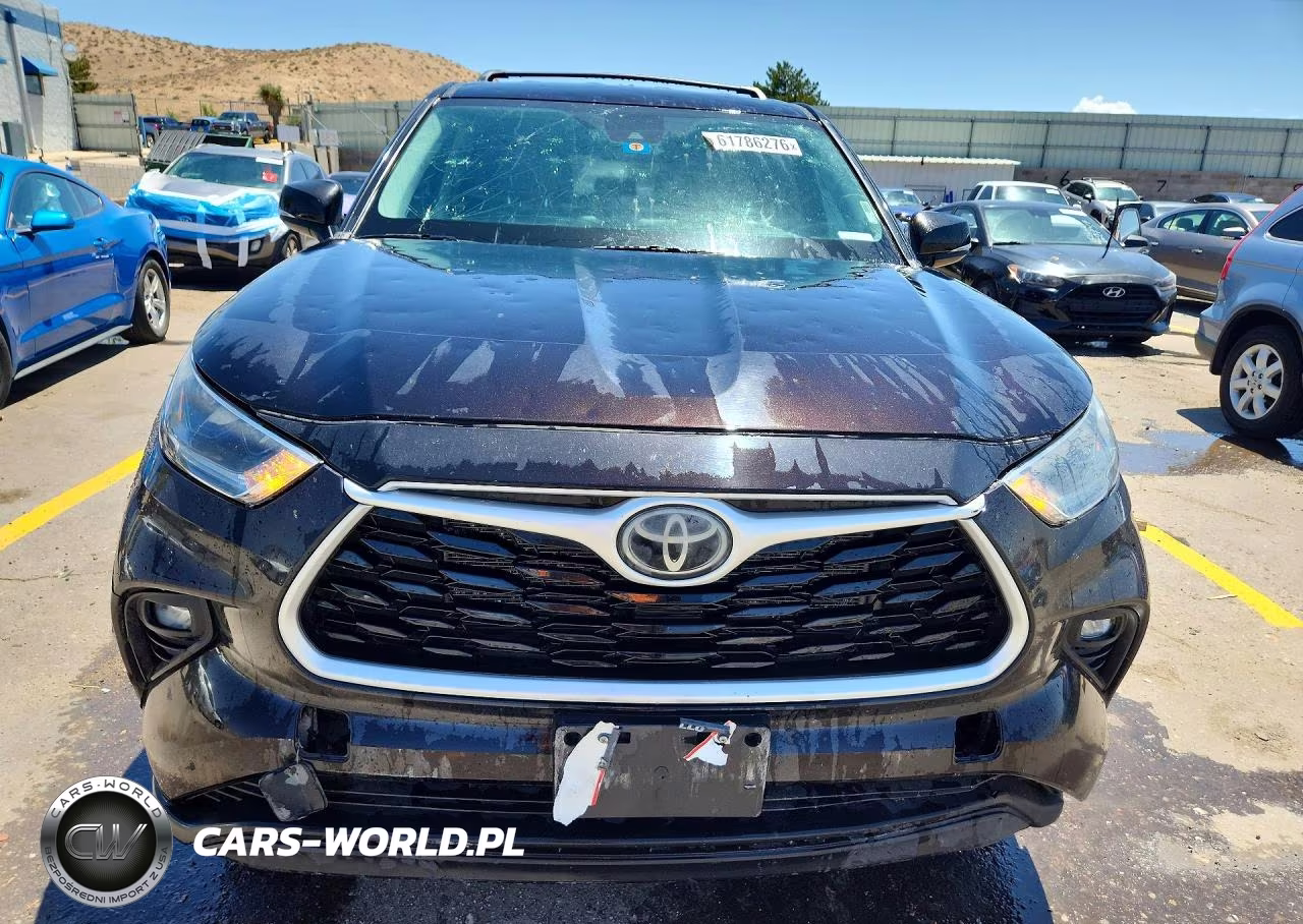 2021 Toyota Highlander Le VIN:5TDZZRAH2MS078384 - 5