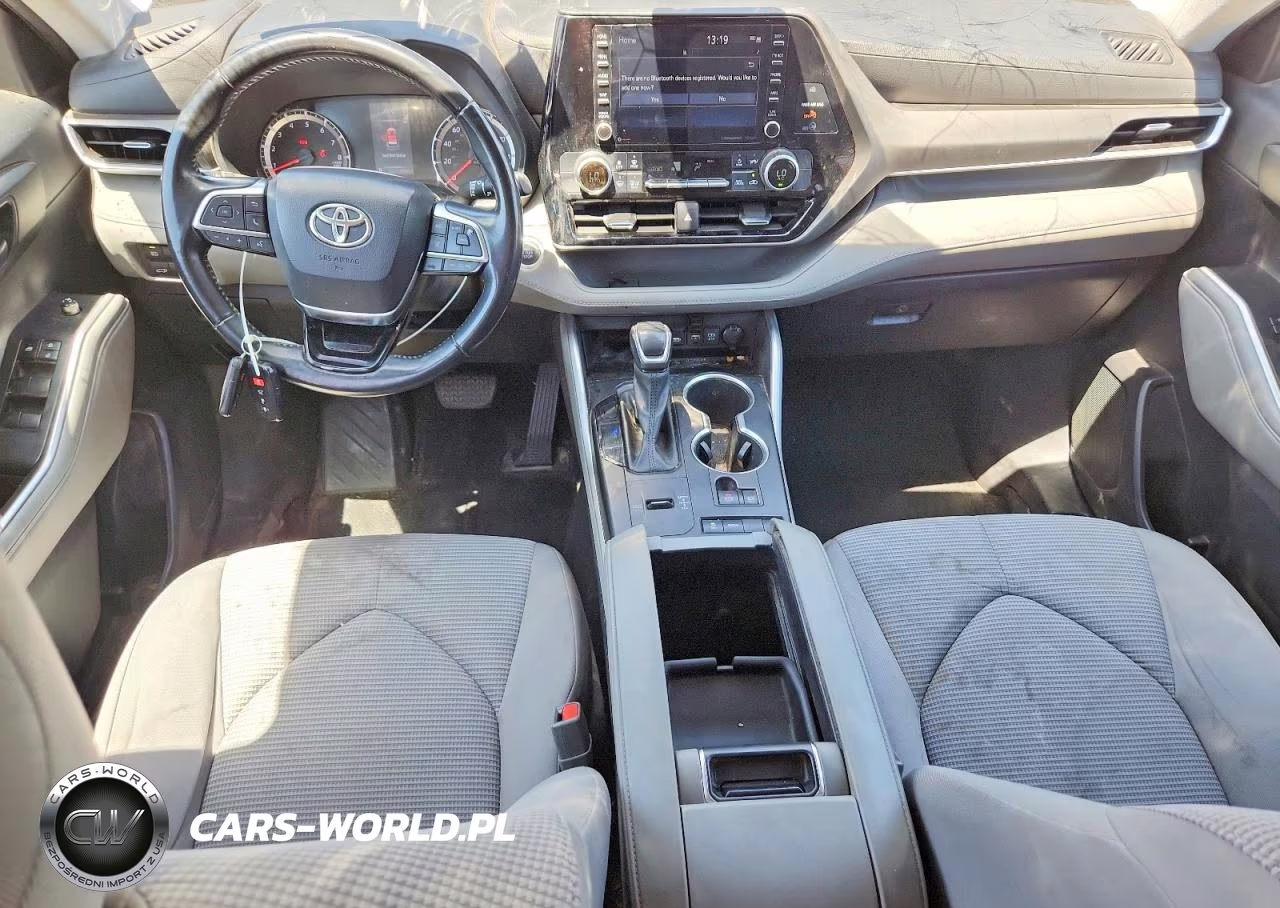 2021 Toyota Highlander Le VIN:5TDZZRAH2MS078384 - 8