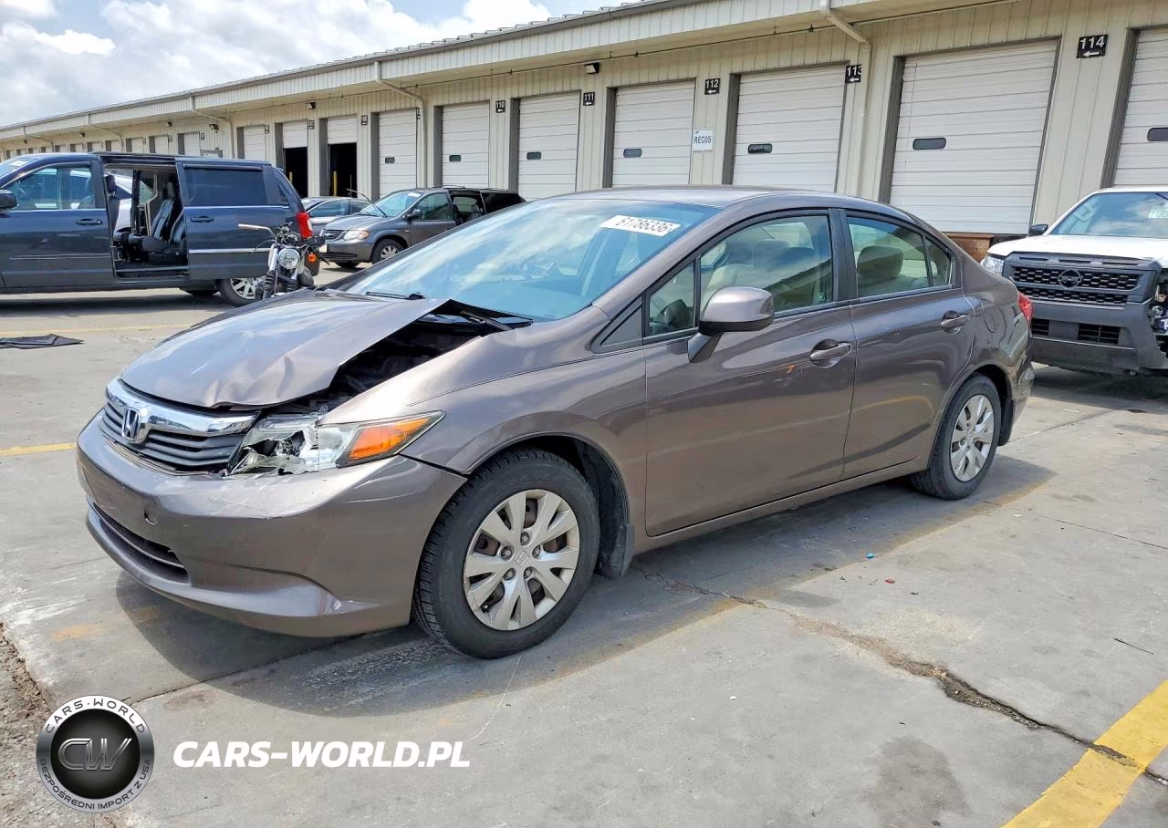 2012 Honda Civic Lx – zdjęcie 1 z 12