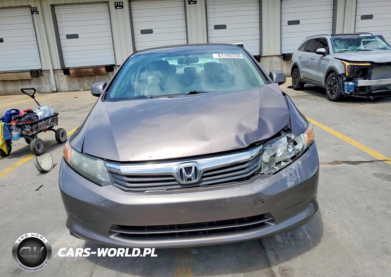 2012 Honda Civic Lx VIN:19XFB2F51CE015167 - 5