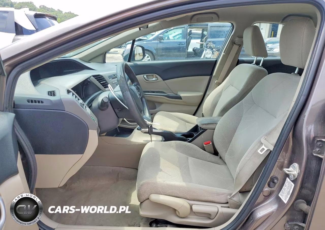 2012 Honda Civic Lx VIN:19XFB2F51CE015167 - 7