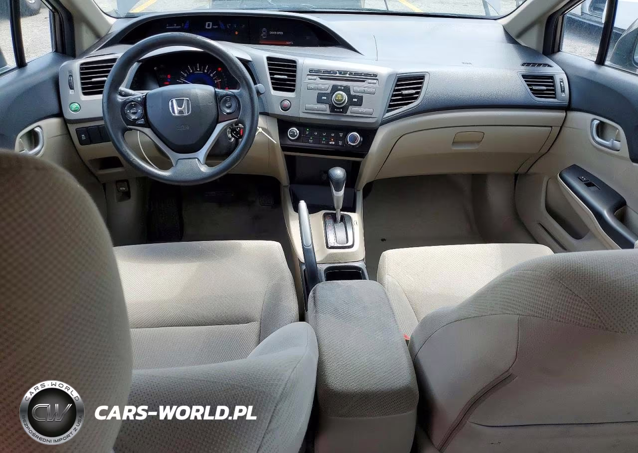 2012 Honda Civic Lx VIN:19XFB2F51CE015167 - 8