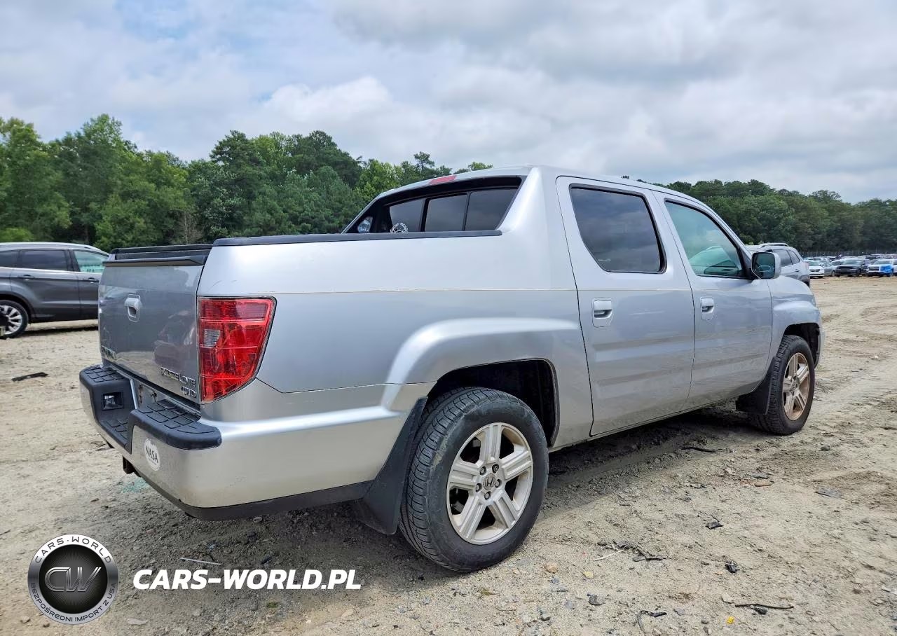 2013 Honda Ridgeline Rtl VIN:5FPYK1F50DB006191 - 3