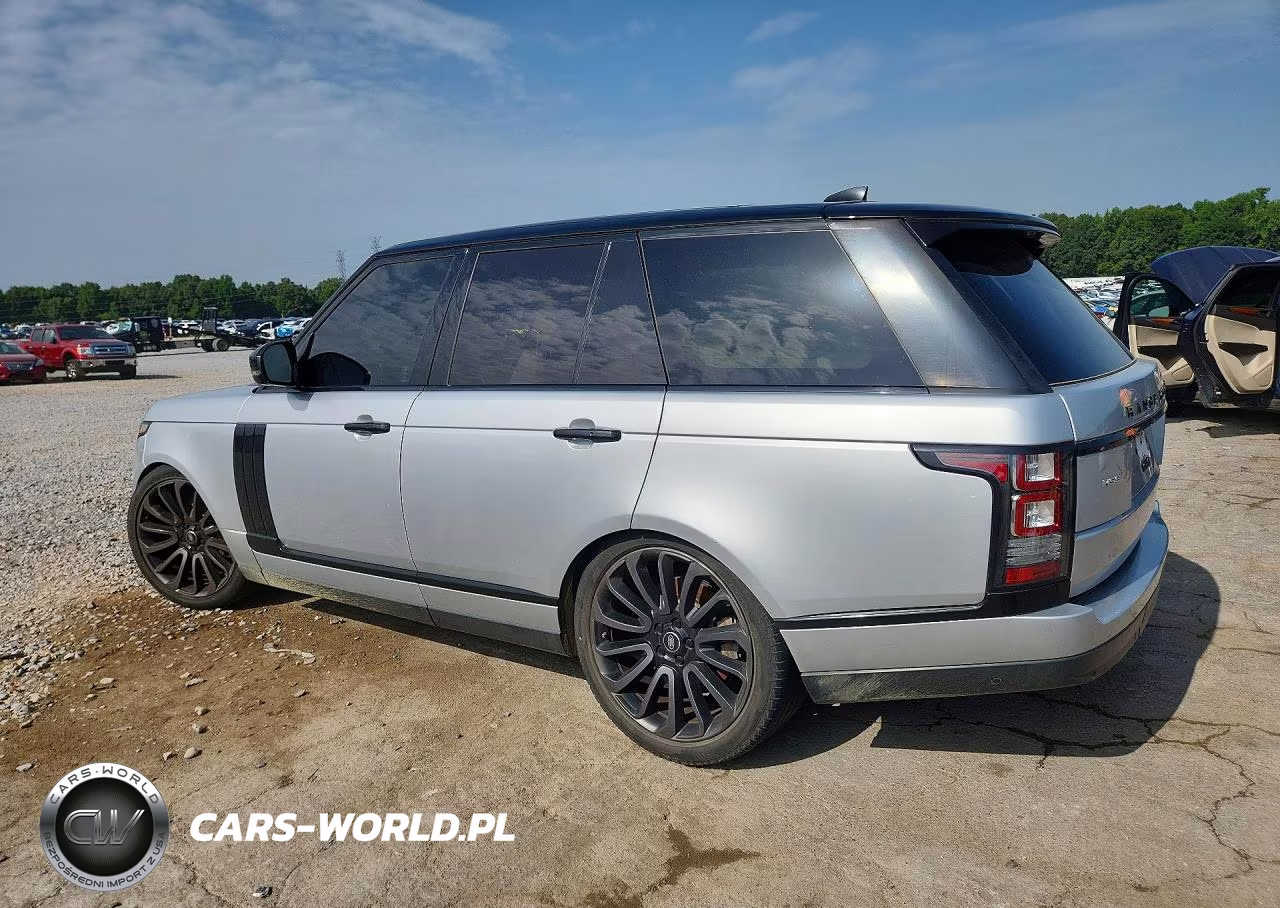 2017 Land Rover Range Rover Hse VIN:SALGS2FV3HA370610 - 2