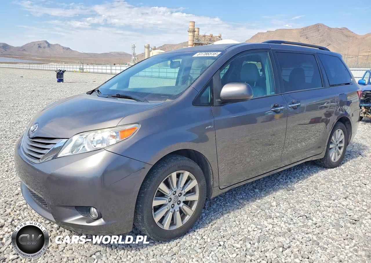 2017 Toyota Sienna Xle Premium 7-Passenger