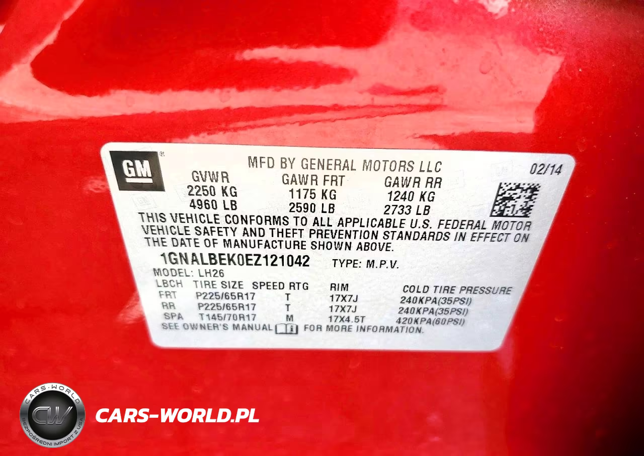 2014 Chevrolet Equinox Lt VIN:1GNALBEK0EZ121042 - 13