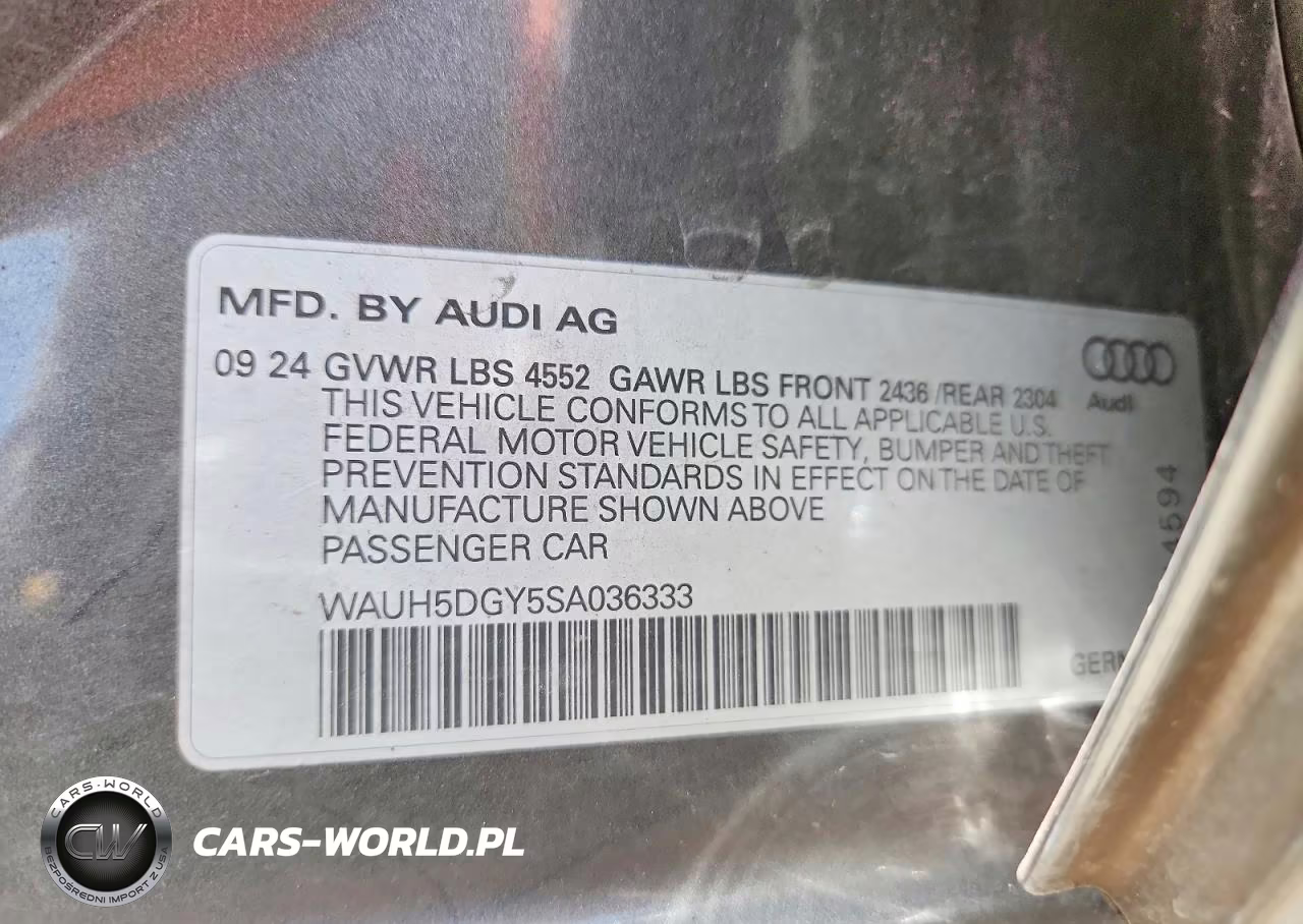 2025 Audi S3 Premium Plus VIN:WAUH5DGY5SA036333 - 13