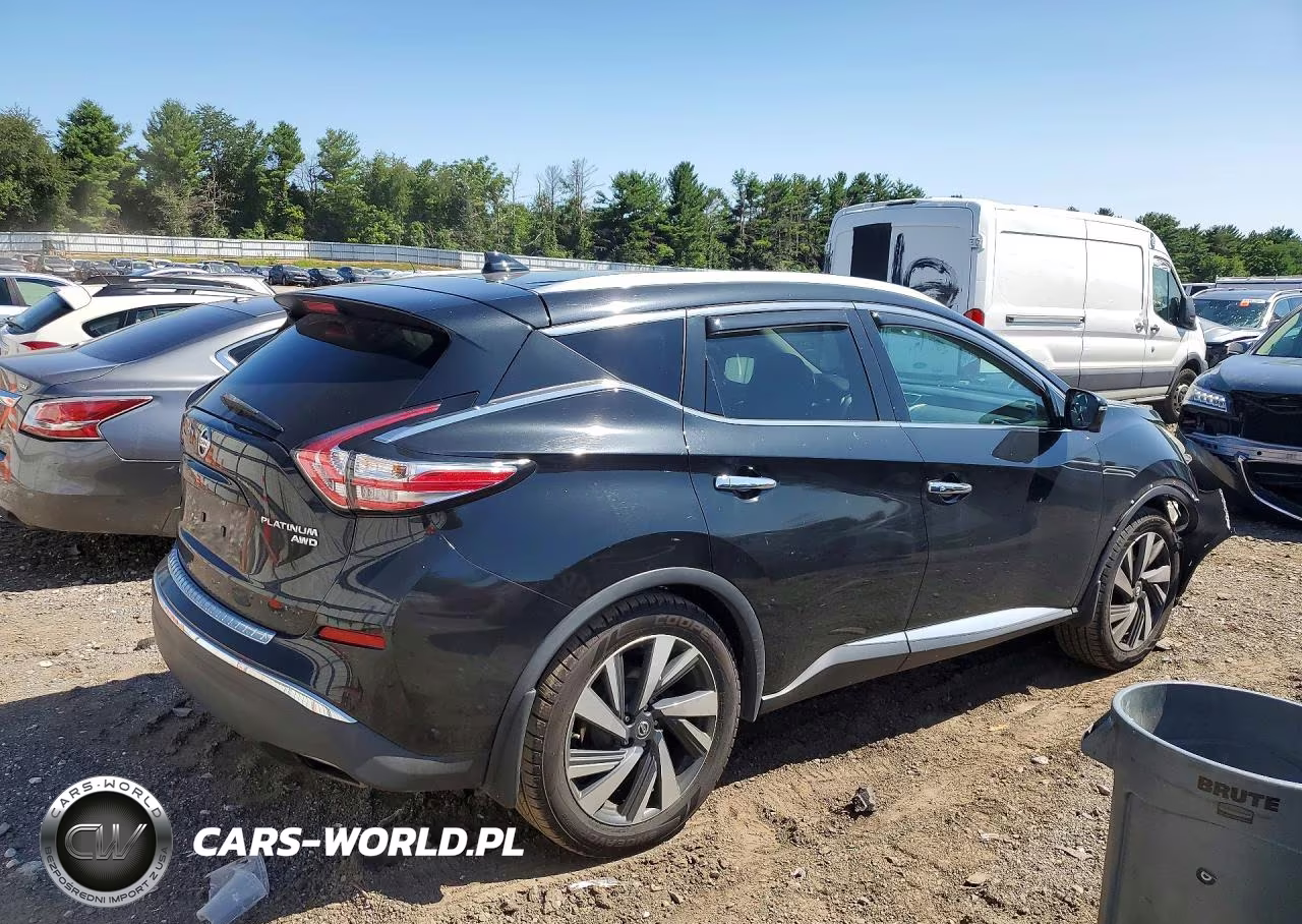 2017 Nissan Murano Platinum VIN:5N1AZ2MH2HN127476 - 3