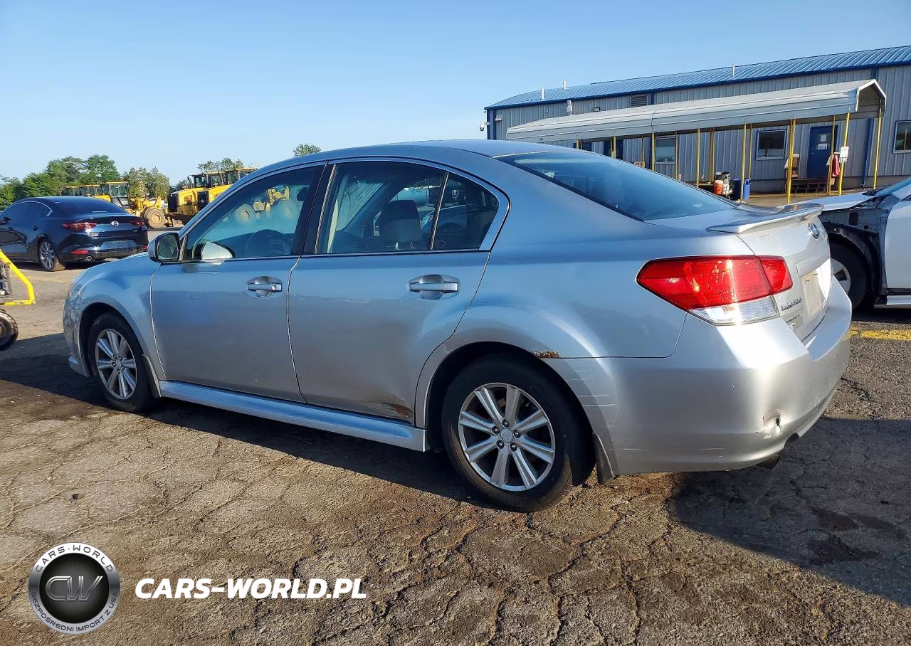 2012 Subaru Legacy 2.5I VIN:4S3BMBA63C3026624 - 2