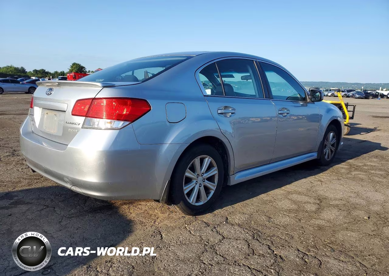 2012 Subaru Legacy 2.5I VIN:4S3BMBA63C3026624 - 3