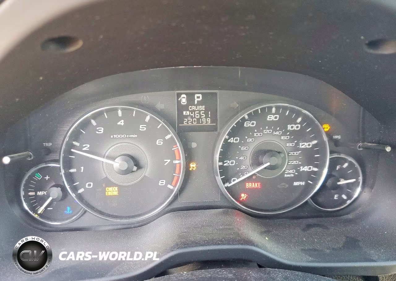 2012 Subaru Legacy 2.5I VIN:4S3BMBA63C3026624 - 9