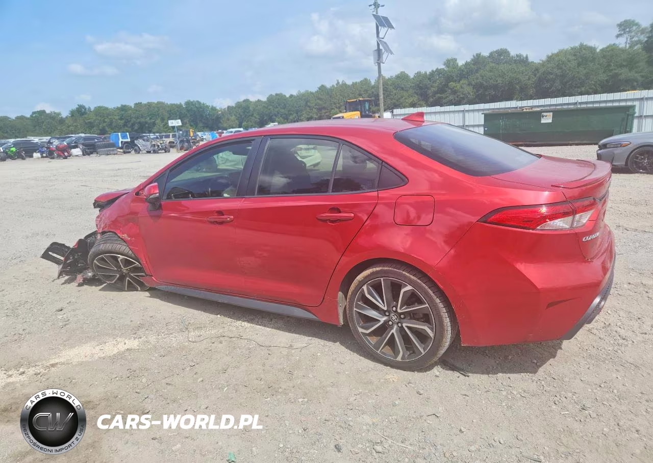 2021 Toyota Corolla Se VIN:JTDS4MCE6MJ061624 - 2