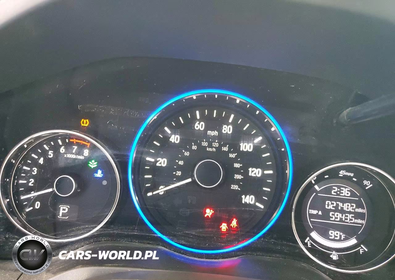 2022 Honda Hr-V Sport VIN:3CZRU6H18NM745735 - 9