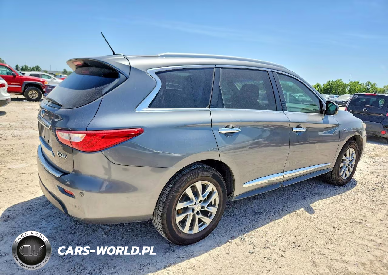 2015 Infiniti Qx60 Base VIN:5N1AL0MNXFC536281 - 3