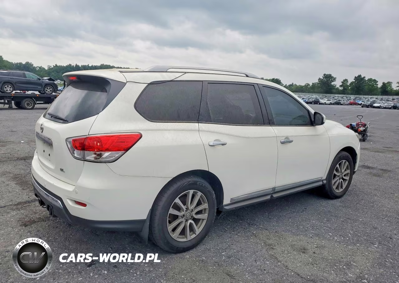 2014 Nissan Pathfinder Sl VIN:5N1AR2MNXEC643520 - 3