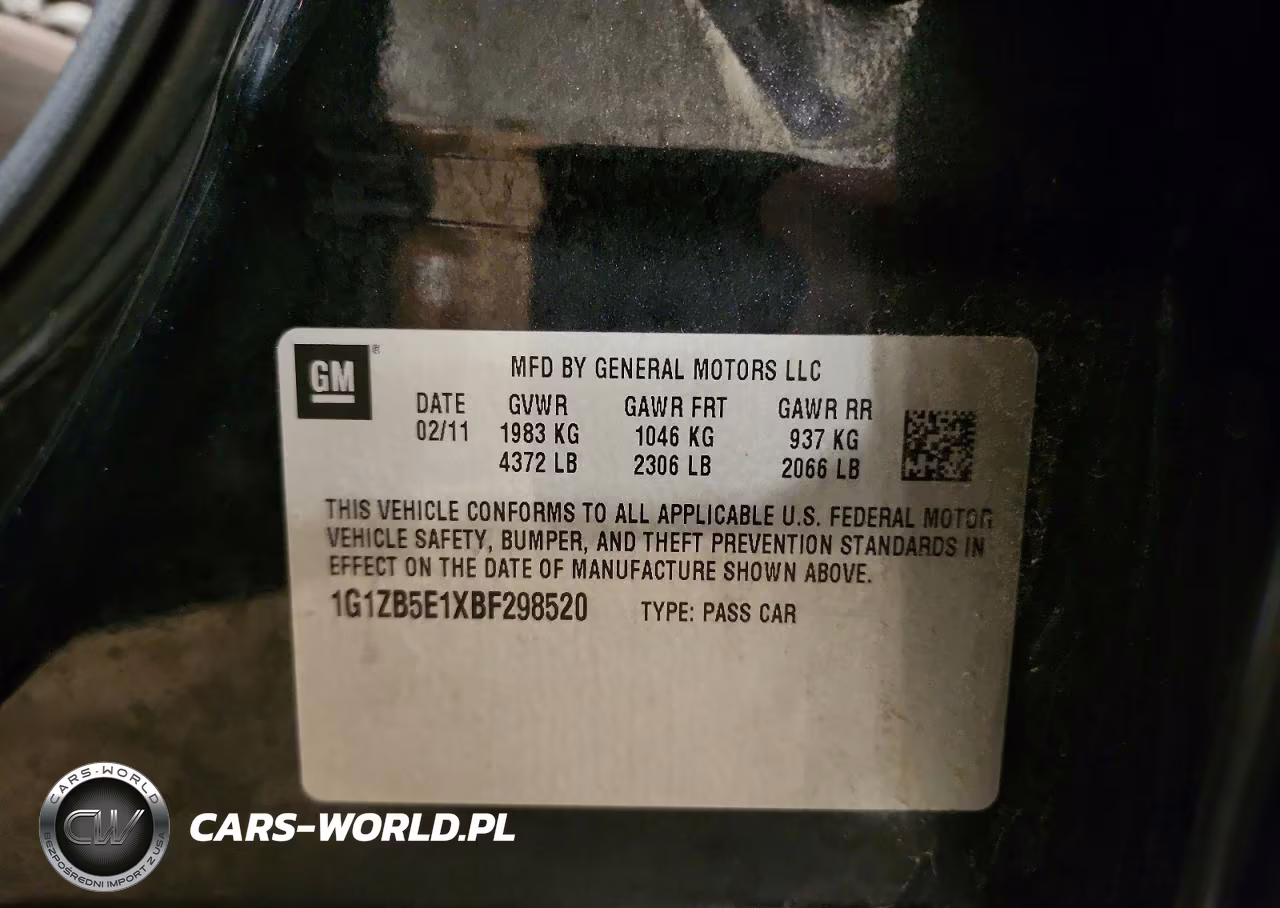 2011 Chevrolet Malibu Ls VIN:1G1ZB5E1XBF298520 - 13