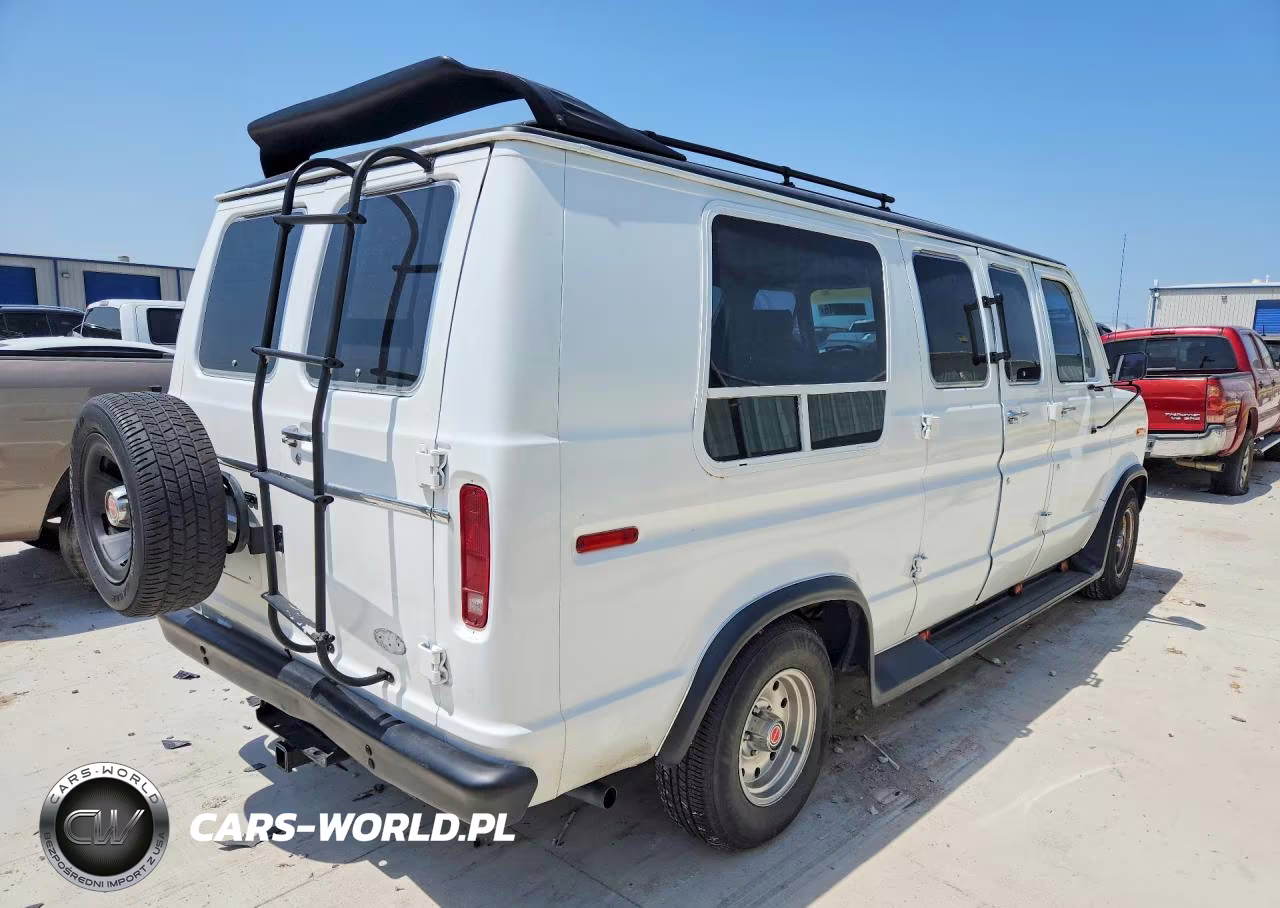 1991 Ford Econoline E150 Van VIN:1FDEE14H0MHB20980 - 3
