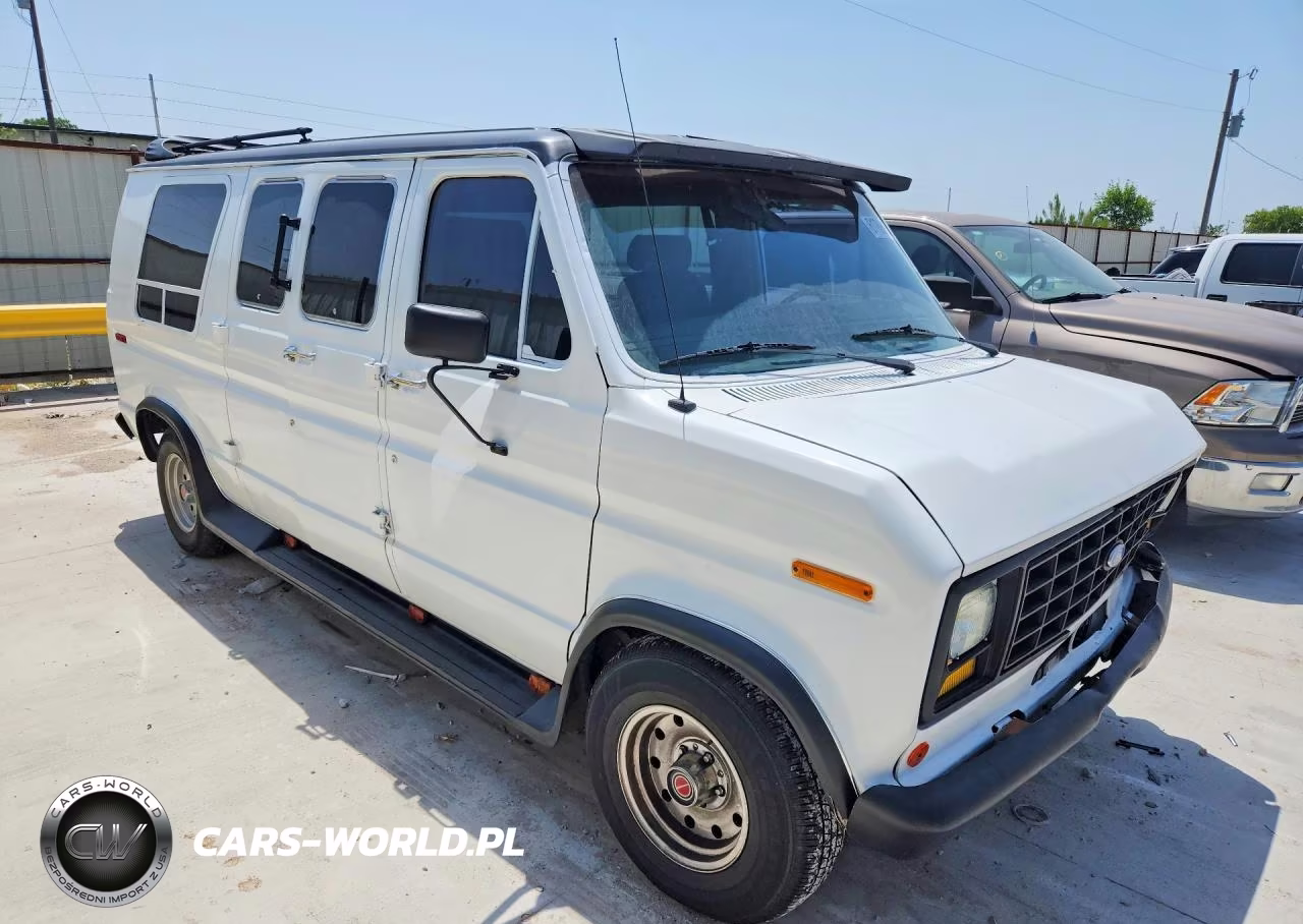 1991 Ford Econoline E150 Van VIN:1FDEE14H0MHB20980 - 4