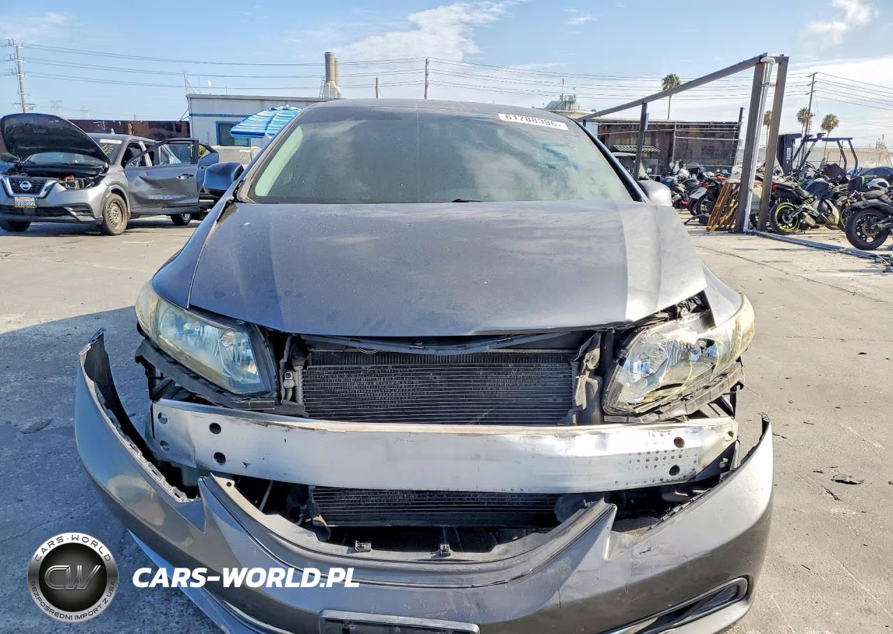 2013 Honda Civic Lx VIN:19XFB2F57DE242879 - 5