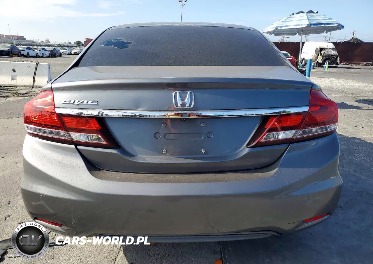 2013 Honda Civic Lx VIN:19XFB2F57DE242879 - 6