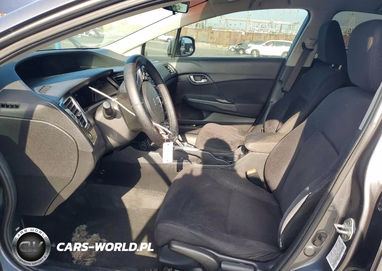 2013 Honda Civic Lx VIN:19XFB2F57DE242879 - 7
