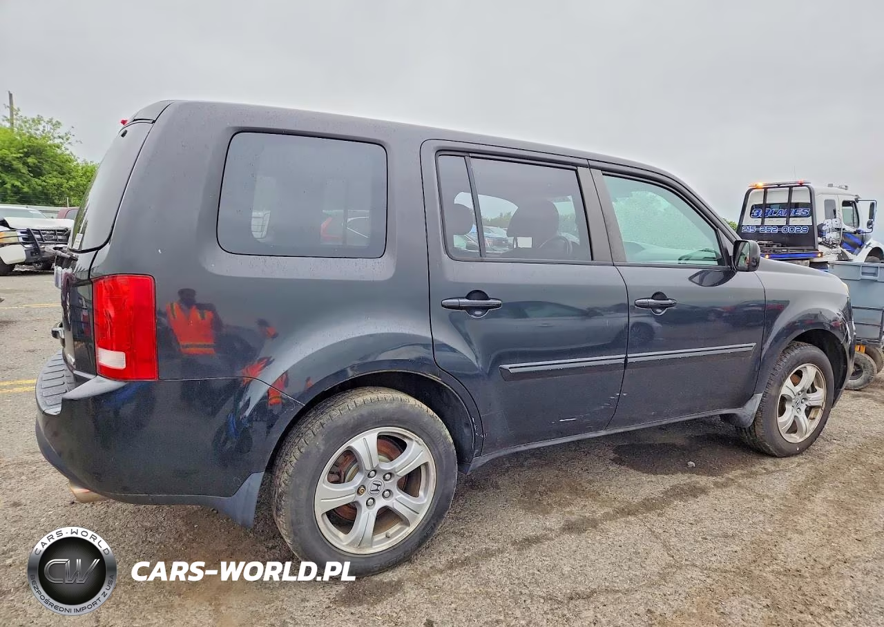 2013 Honda Pilot Exl VIN:5FNYF4H50DB023326 - 3