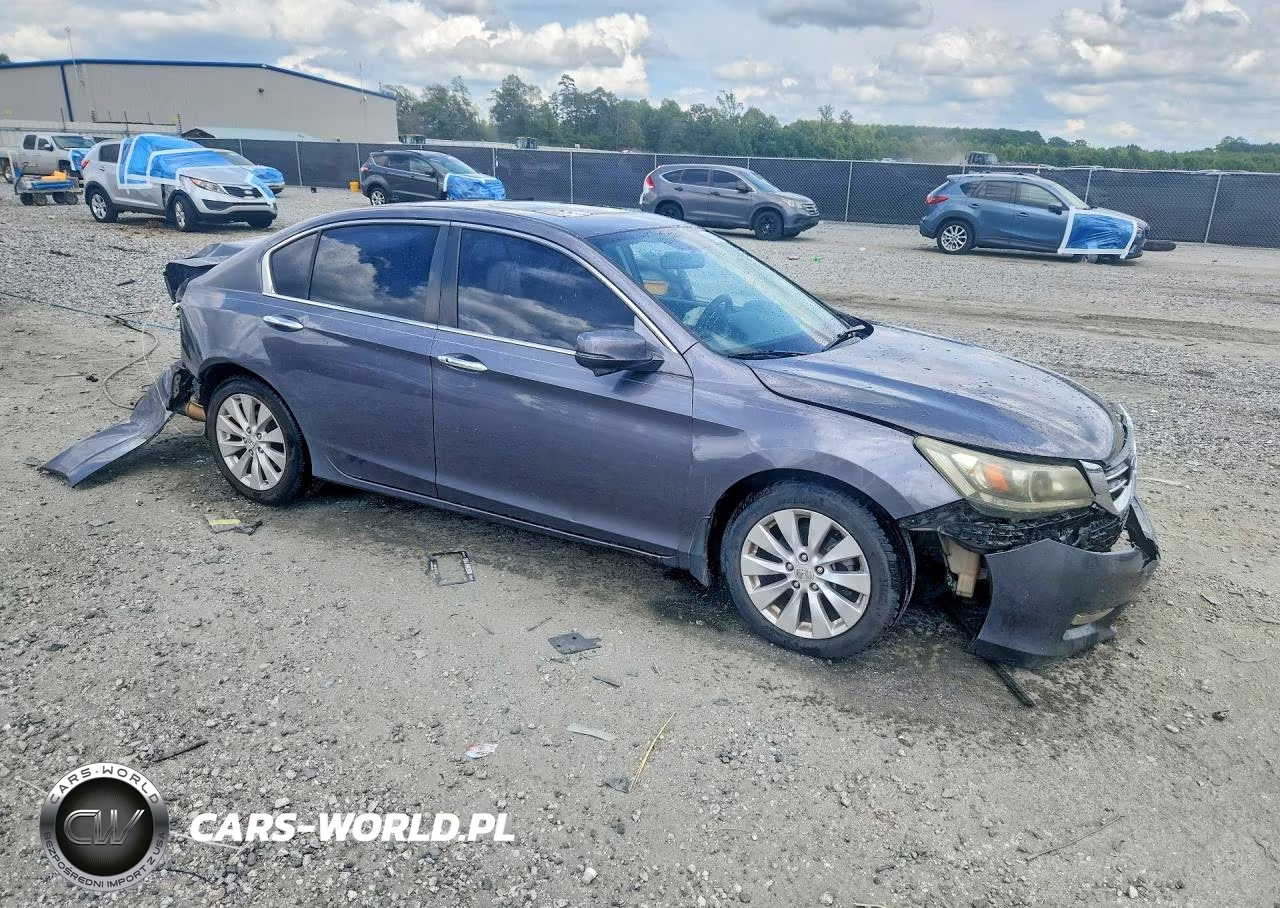 2014 Honda Accord Ex VIN:1HGCR2F73EA009846 - 4