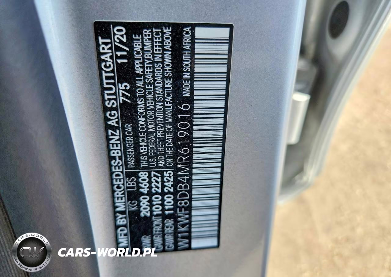 2021 Mercedes-Benz C 300 VIN:W1KWF8DB4MR619016 - 12