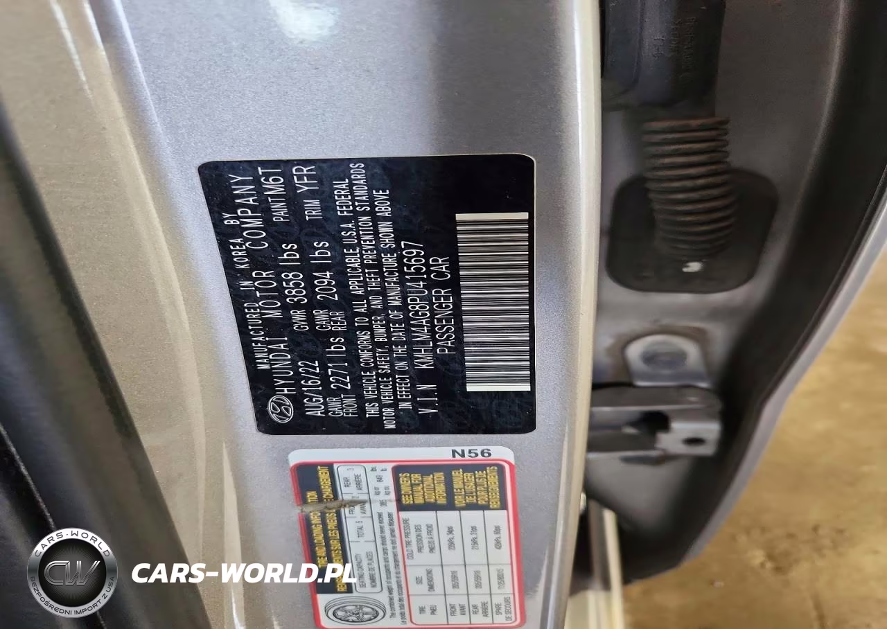 2023 Hyundai Elantra Sel VIN:KMHLM4AG8PU415697 - 12