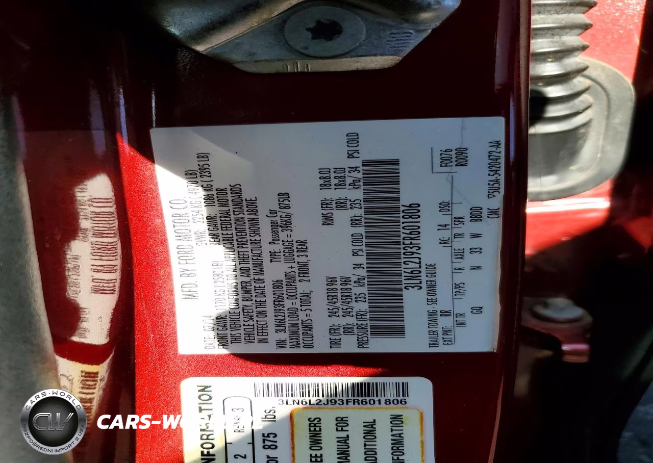 2015 Lincoln Mkz VIN:3LN6L2J93FR601806 - 12