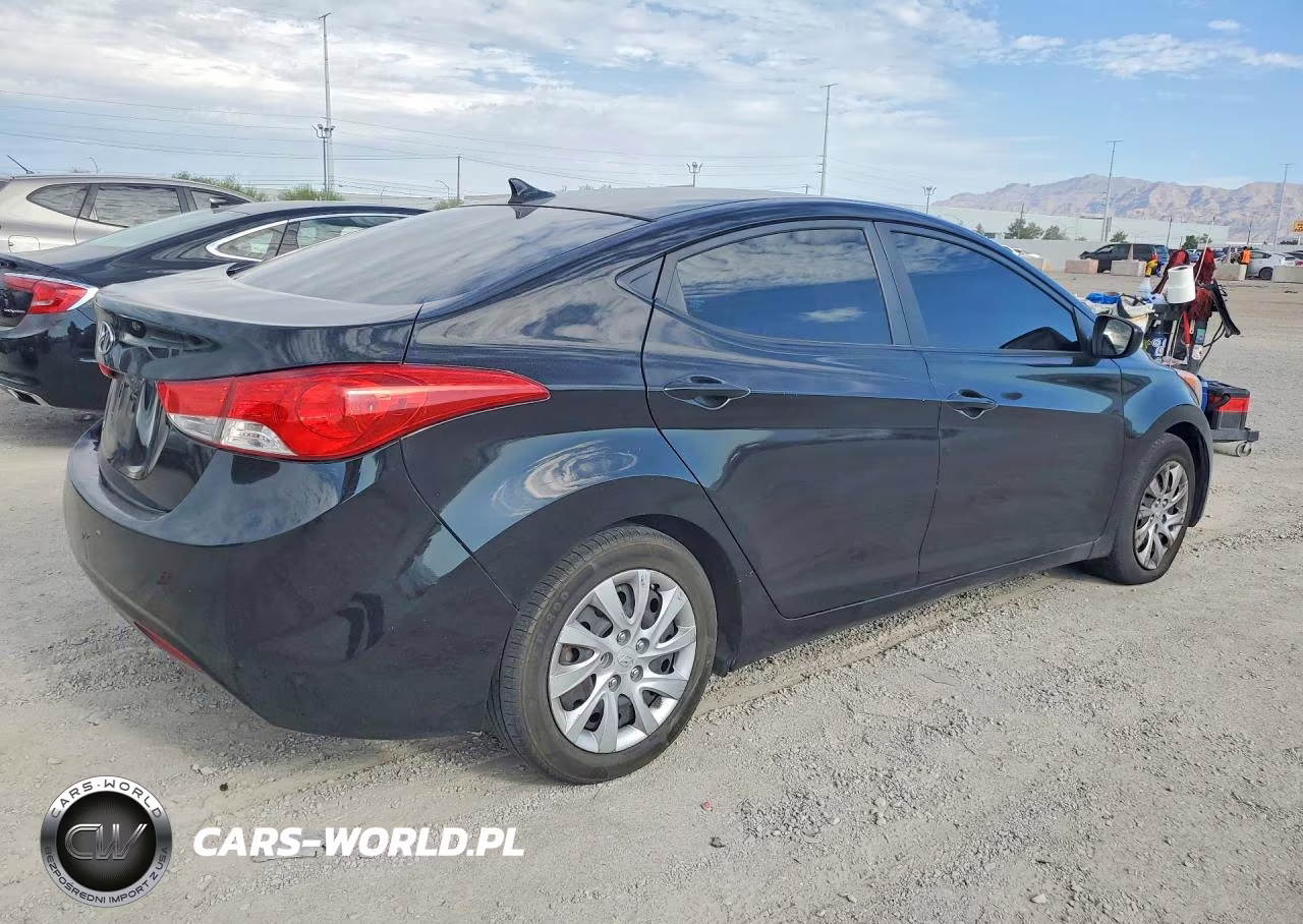 2012 Hyundai Elantra Gls VIN:KMHDH4AE9CU228972 - 3