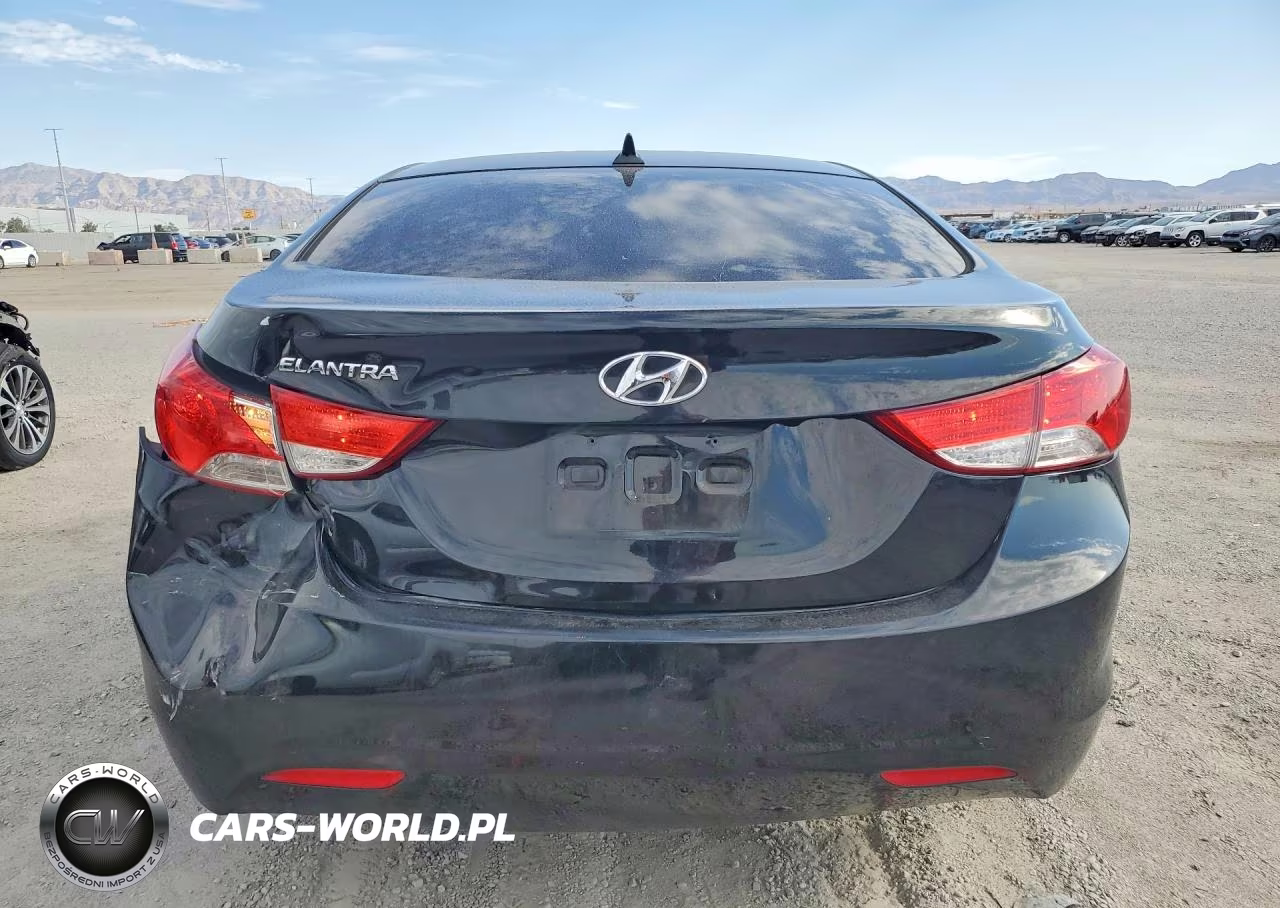 2012 Hyundai Elantra Gls VIN:KMHDH4AE9CU228972 - 6