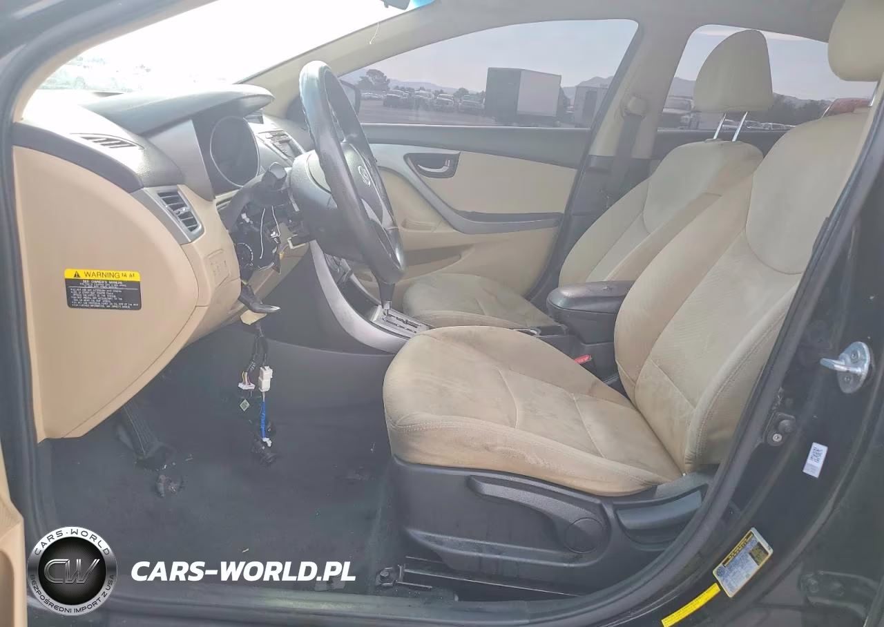 2012 Hyundai Elantra Gls VIN:KMHDH4AE9CU228972 - 7