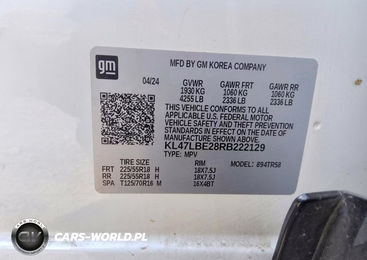 2024 Buick Envista Sport Touring VIN:KL47LBE28RB222129 - 5