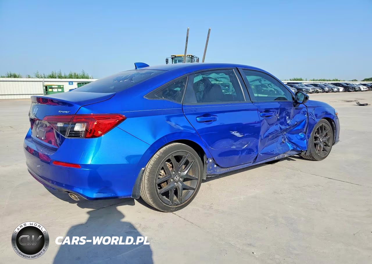 2022 Honda Civic Sport VIN:2HGFE2F52NH556440 - 3