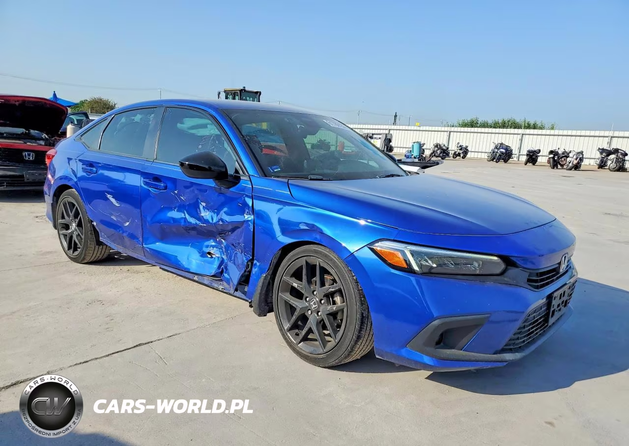 2022 Honda Civic Sport VIN:2HGFE2F52NH556440 - 4
