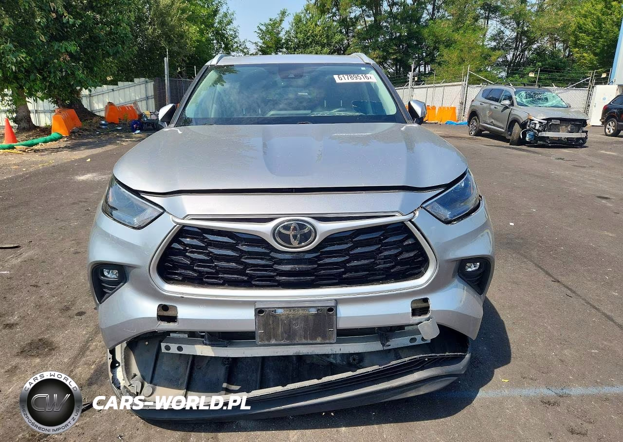 2022 Toyota Highlander Xle VIN:5TDGZRBH0NS570726 - 5