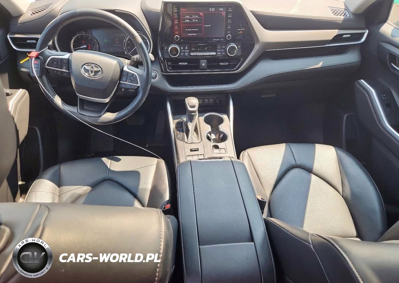 2022 Toyota Highlander Xle VIN:5TDGZRBH0NS570726 - 8