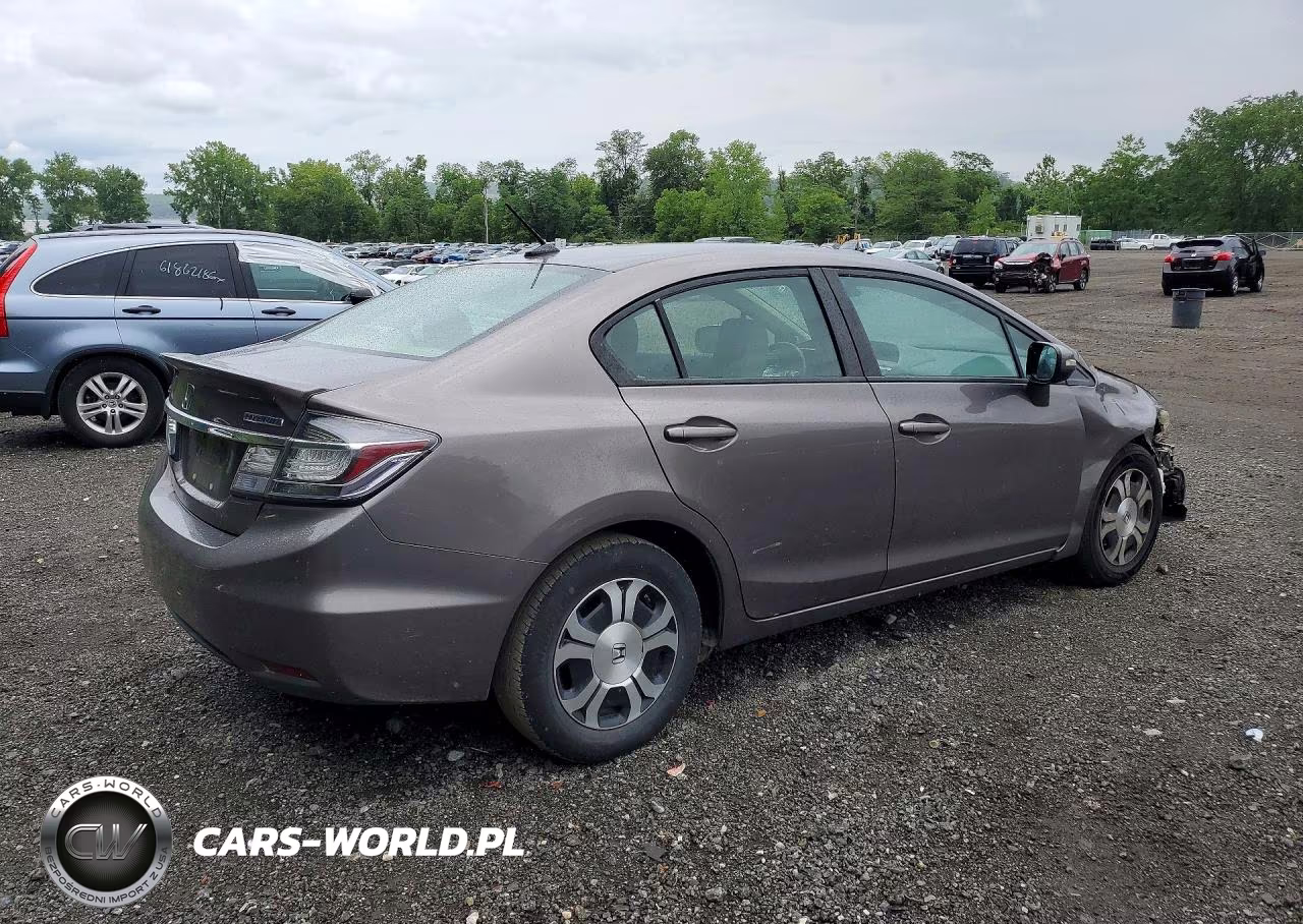 2013 Honda Civic Hybrid L VIN:19XFB4F30DE201195 - 3