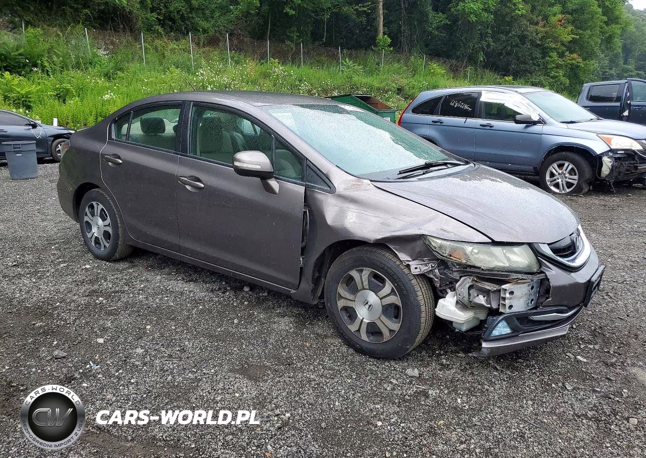 2013 Honda Civic Hybrid L VIN:19XFB4F30DE201195 - 4