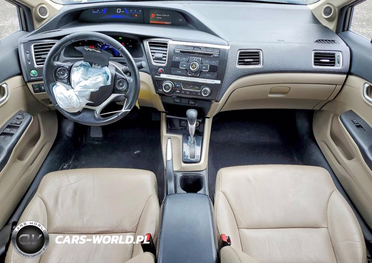2013 Honda Civic Hybrid L VIN:19XFB4F30DE201195 - 8