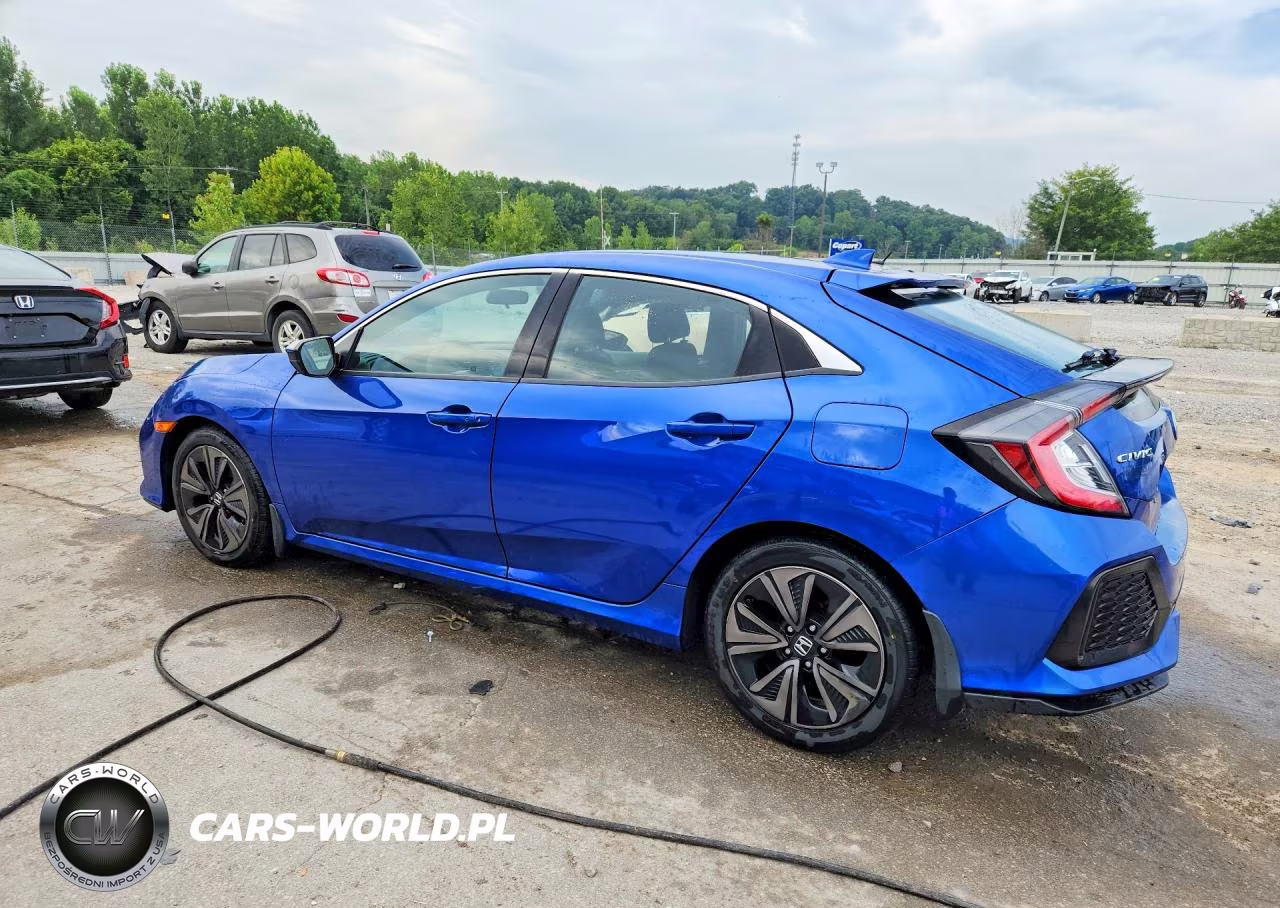 2017 Honda Civic Ex VIN:SHHFK7H56HU425876 - 2