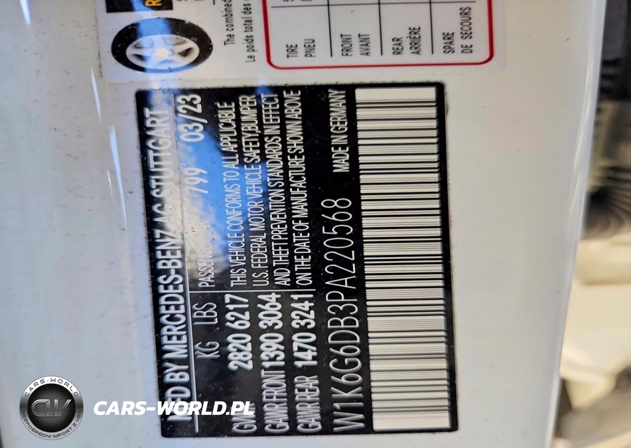 2023 Mercedes-Benz S 500 4Matic VIN:W1K6G6DB3PA220568 - 12
