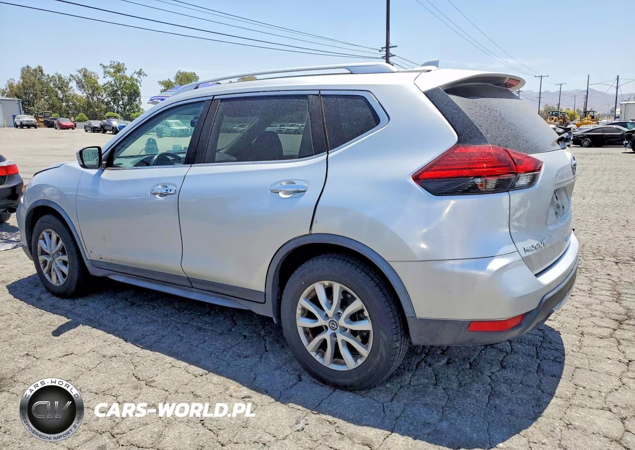 2017 Nissan Rogue Sv VIN:JN8AT2MT8HW396011 - 2
